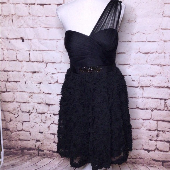 Adrianna Papell Dresses & Skirts - Adrianna Papell Floral Illusion Cocktail Dress 10